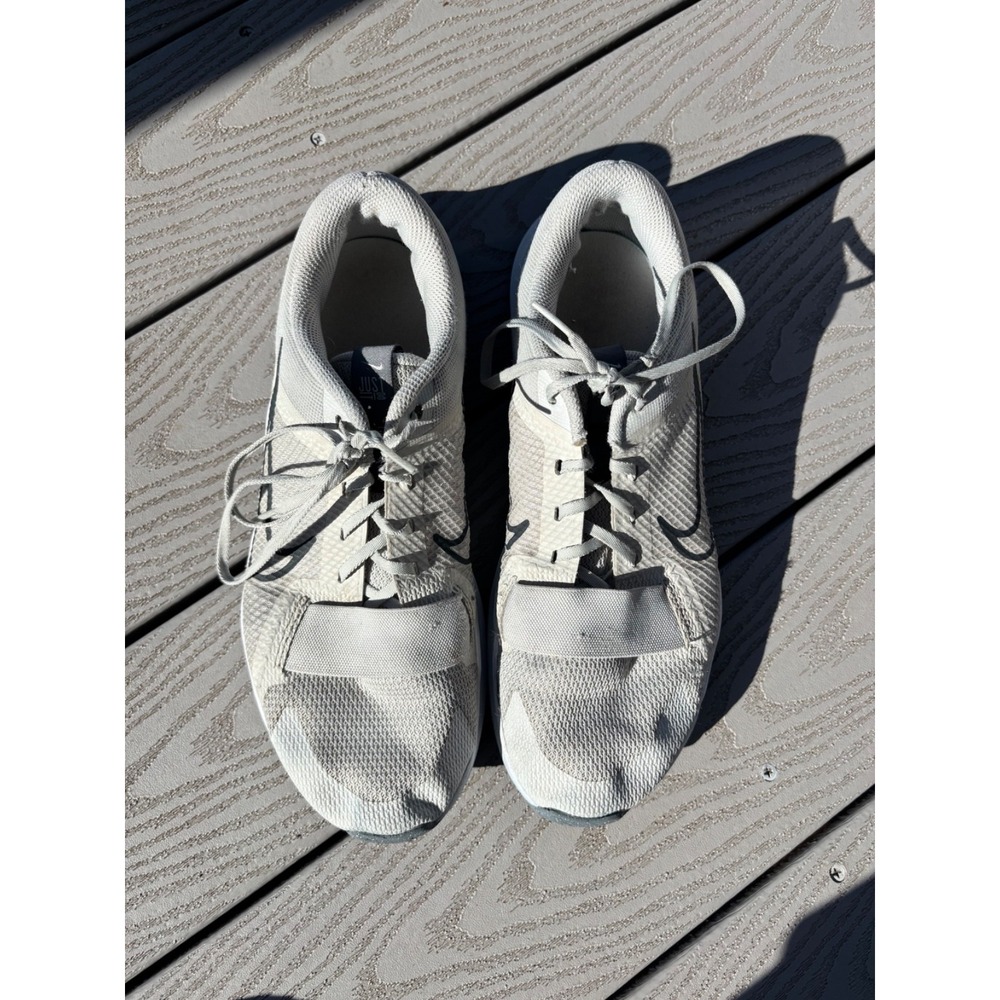 Nike MC Trainer 2 Men's Size 10.5 White Black Athletic Running Shoes Sneakers - Picture 7 of 11